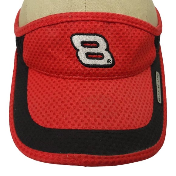 Dale Earnhardt Jr #8 NASCAR Strapback Visor Racing Hat Vintage Chase Authentics - Picture 9 of 14